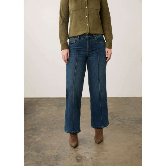 FDJ Olivia Wide Ankle Dark Indigo