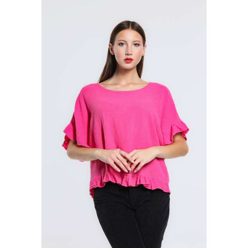 tina-stephens-italytees-by-tina---kinslee-linencotton-ruffle-top-bss173-001-blacktopstina-stephens-italytees-by-tinaplum-bottom-35914485