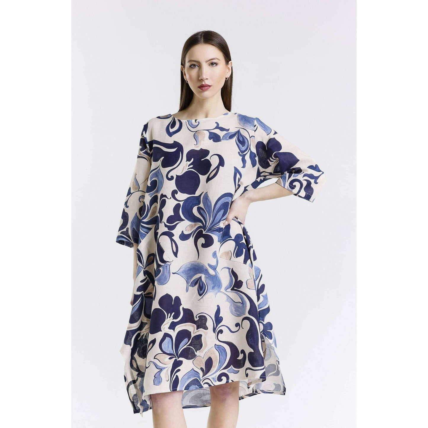 tina-stephens-italytees-by-tina---april-fleur-pocket-dress-dss165r-409-navy-one-sizedressestina-stephens-italytees-by-tinaplum-bottom-35914409