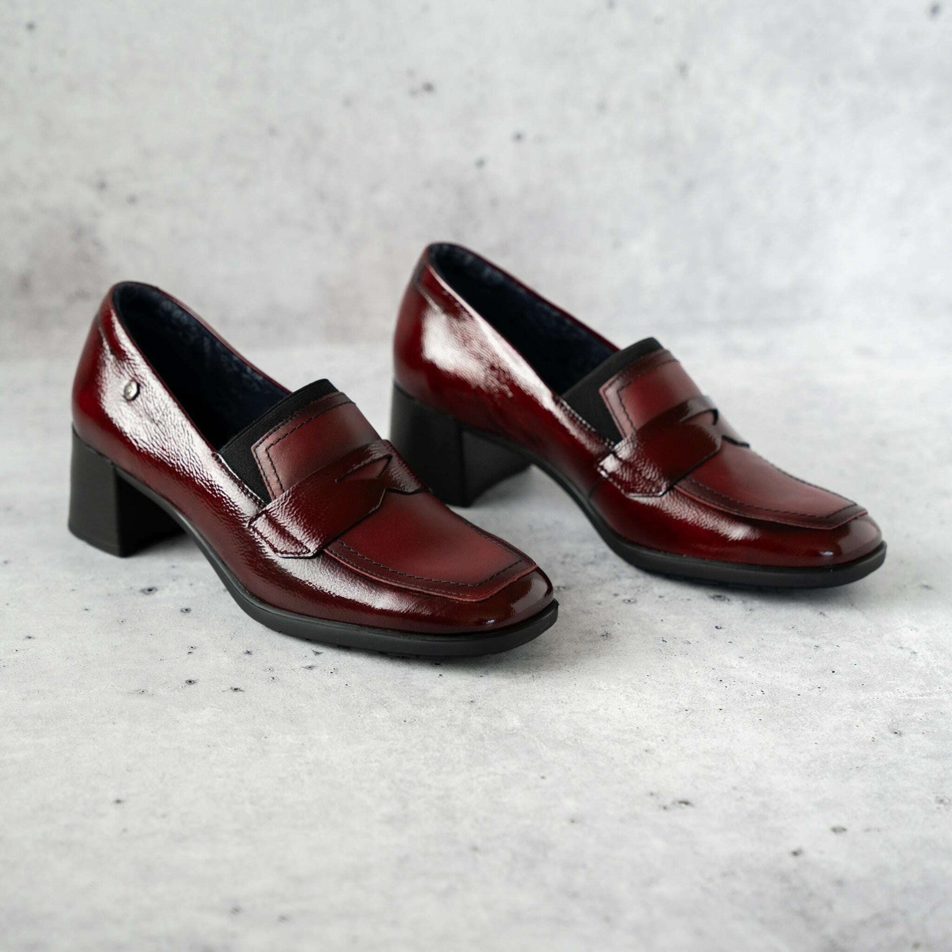 Fluchos - D9205, Loafers, FLUCHOS, Plum Bottom