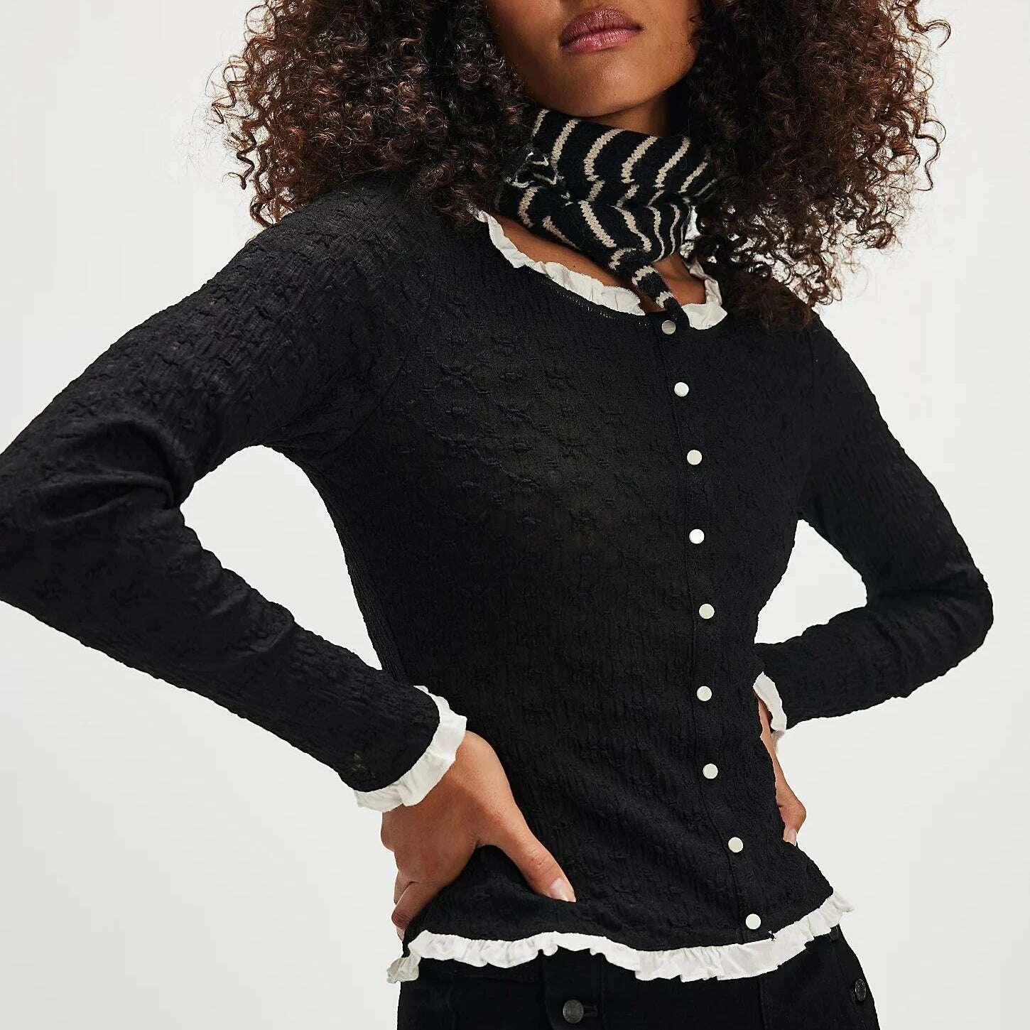 FREE PEOPLE - Blackbird Cardi, CLOTHING, Free People, Plum Bottom