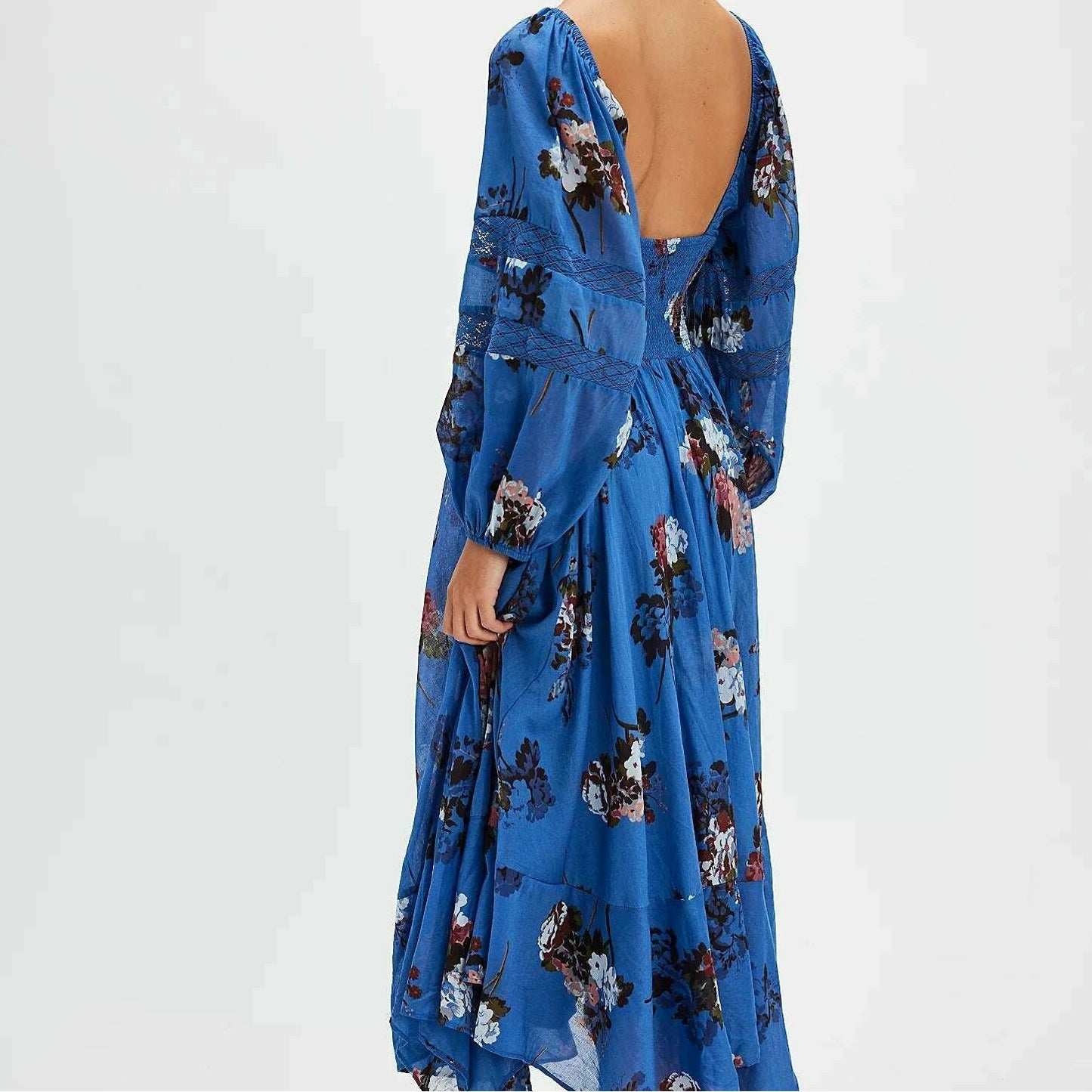 FREE PEOPLE - Morning Glory Maxi Dress - Dutch Blue, CLOTHING, Free People, Plum Bottom