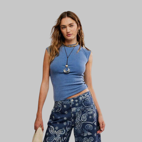 FREE PEOPLE Ever Had Tee, CLOTHING, Free People, Plum Bottom