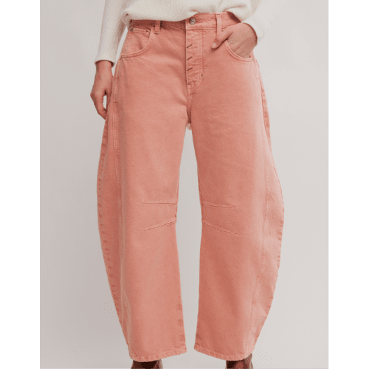 FREE PEOPLE Good Luck Mid Rise Desert Petal