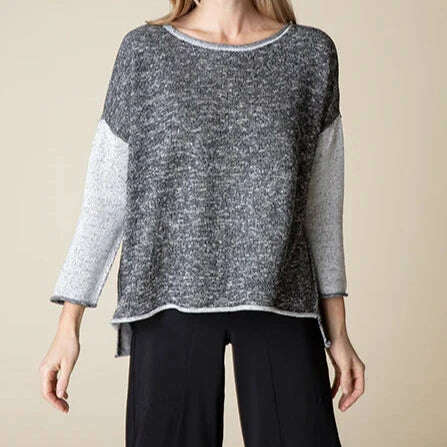 HABITAT - Weekend Boyfriend Sweater, Sweaters, Habitat, Plum Bottom