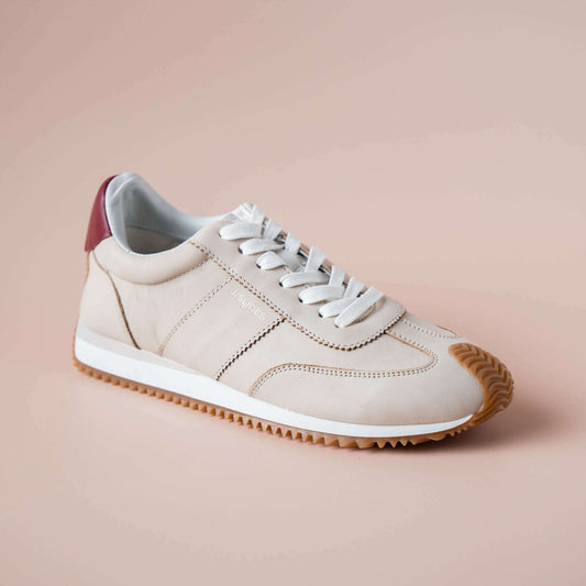 J. Slides - Lilith - Off White/Wine, Sneakers, Jslides, Plum Bottom