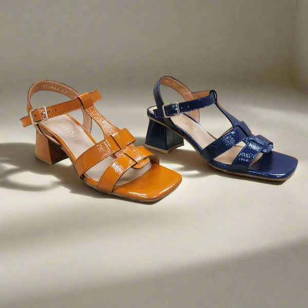 LODI LOVE Milano Go Heeled Sandal | Plum Bottom display picture 1
