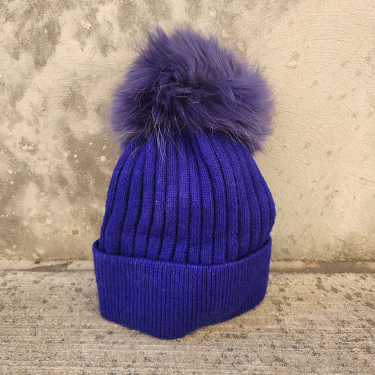 Loowie - Beanie in Royal Blue, ACCESSORIES, LOOWIE, Plum Bottom