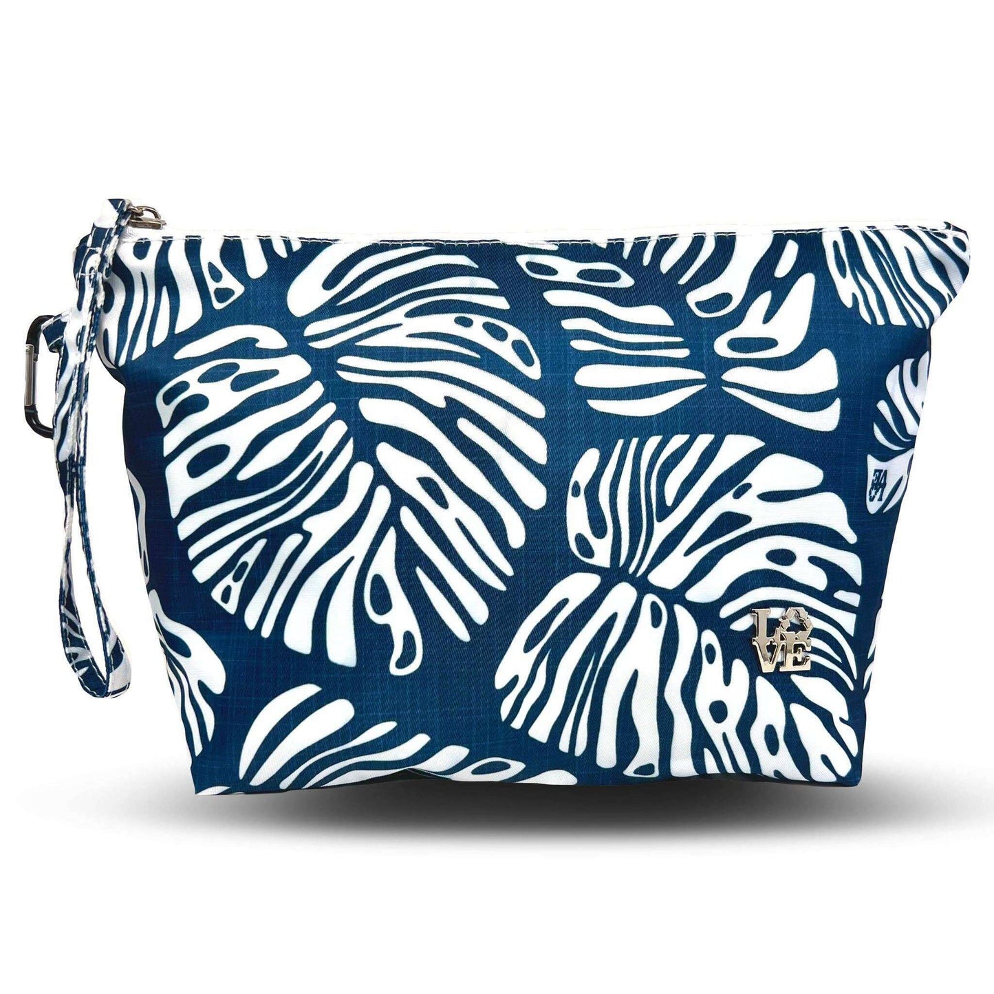[Love Bags - POOL PARTY Water Resistant Pouch - Turtle Bay], [], [Love Bags], [Plum Bottom].
