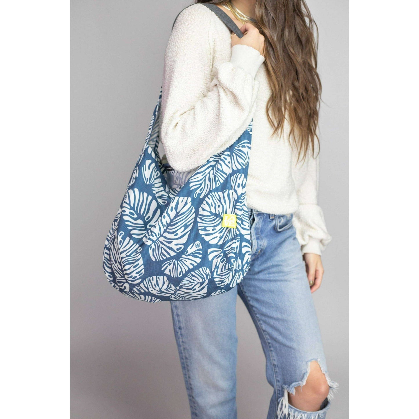 [Love Bags - Stash It Tote Bag -  Turtle Bay], [], [Love Bags], [Plum Bottom].