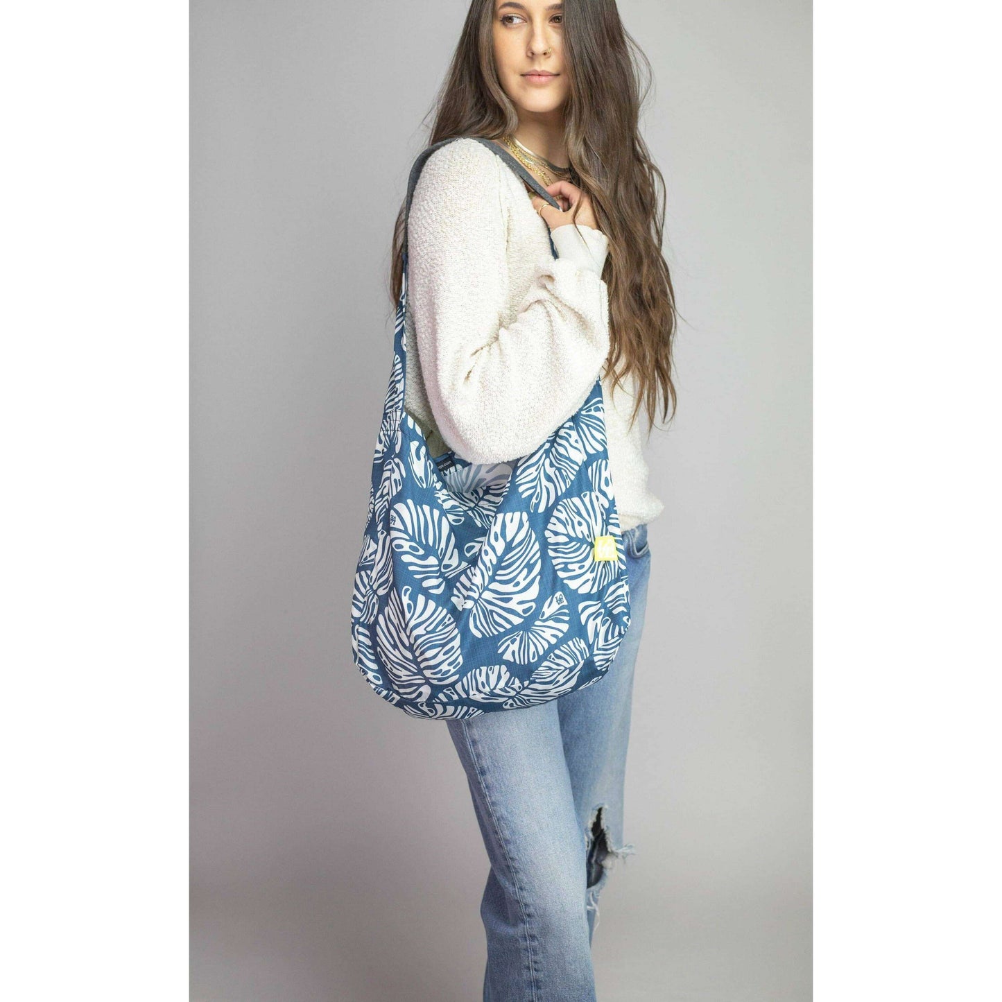 [Love Bags - Stash It Tote Bag -  Turtle Bay], [], [Love Bags], [Plum Bottom].