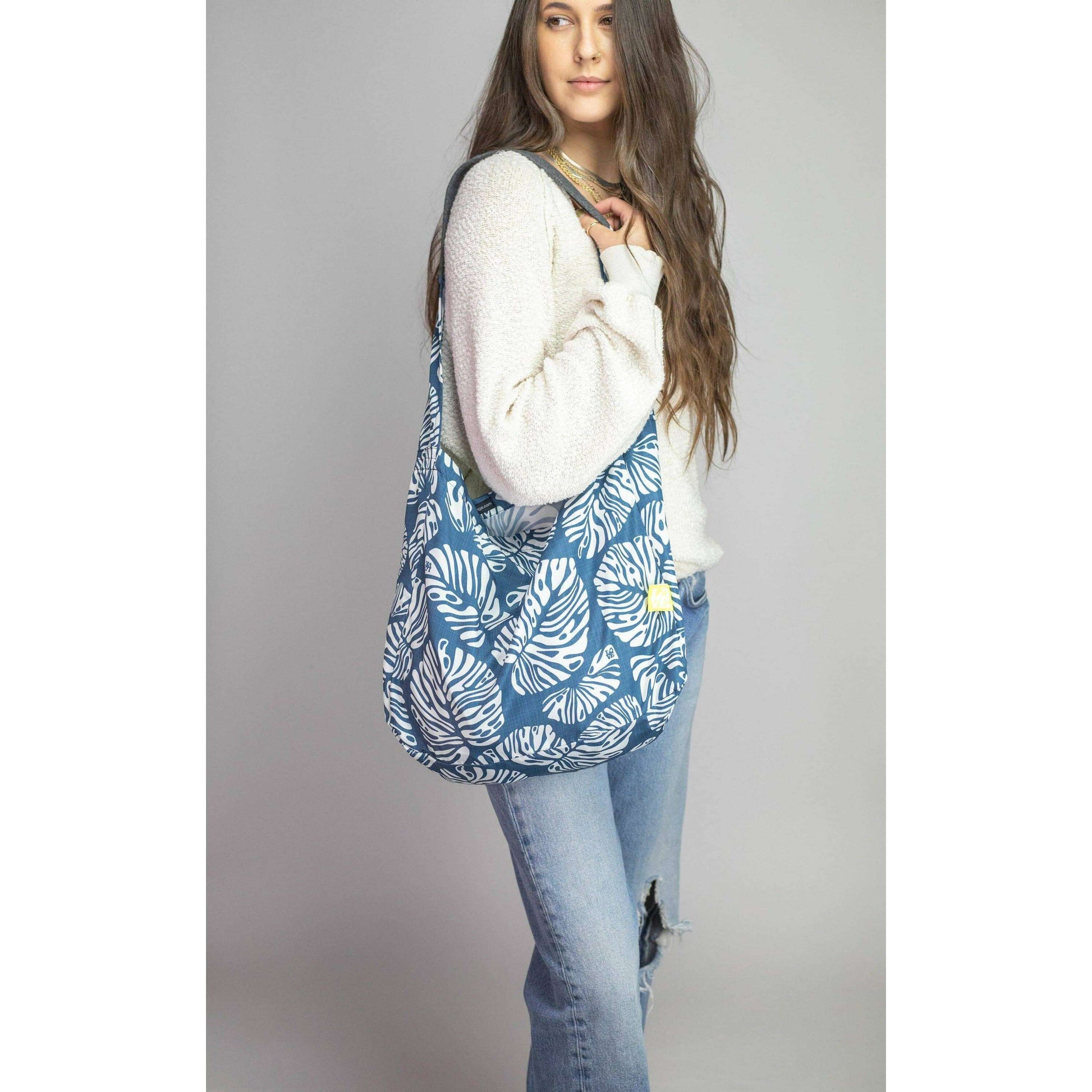 [Love Bags - Stash It Tote Bag -  Turtle Bay], [], [Love Bags], [Plum Bottom].