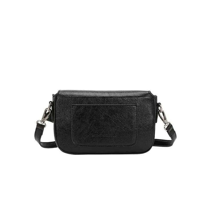 MELIE BIANCO FAYE Clutch Black Plum Bottom