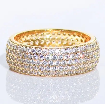 [NATIVE GEM Mini Billionaire Ring Gold], [JEWELRY], [Native Gem], [Plum Bottom].