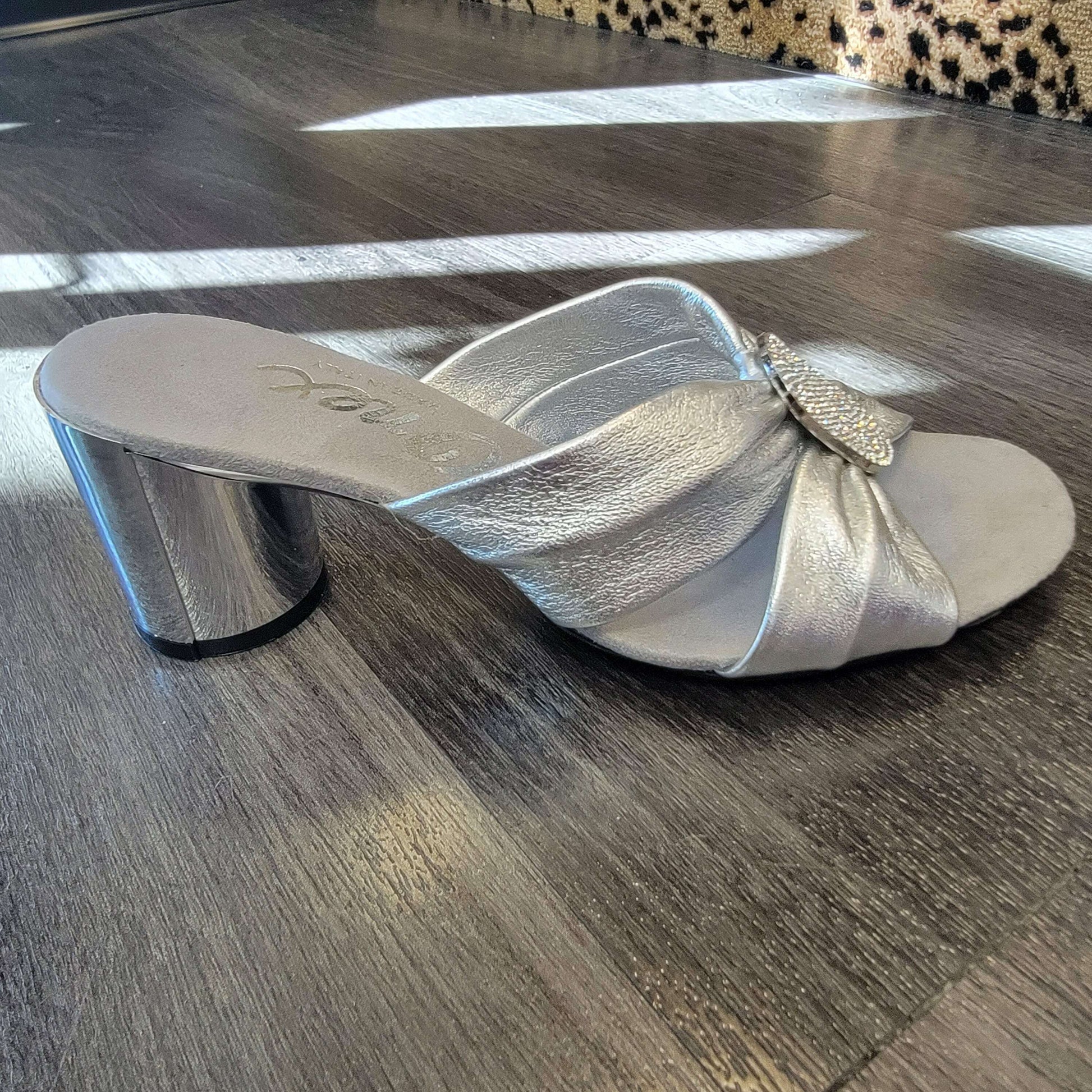 ONEX - DIONA - Silver, Sandals, Onex, Plum Bottom