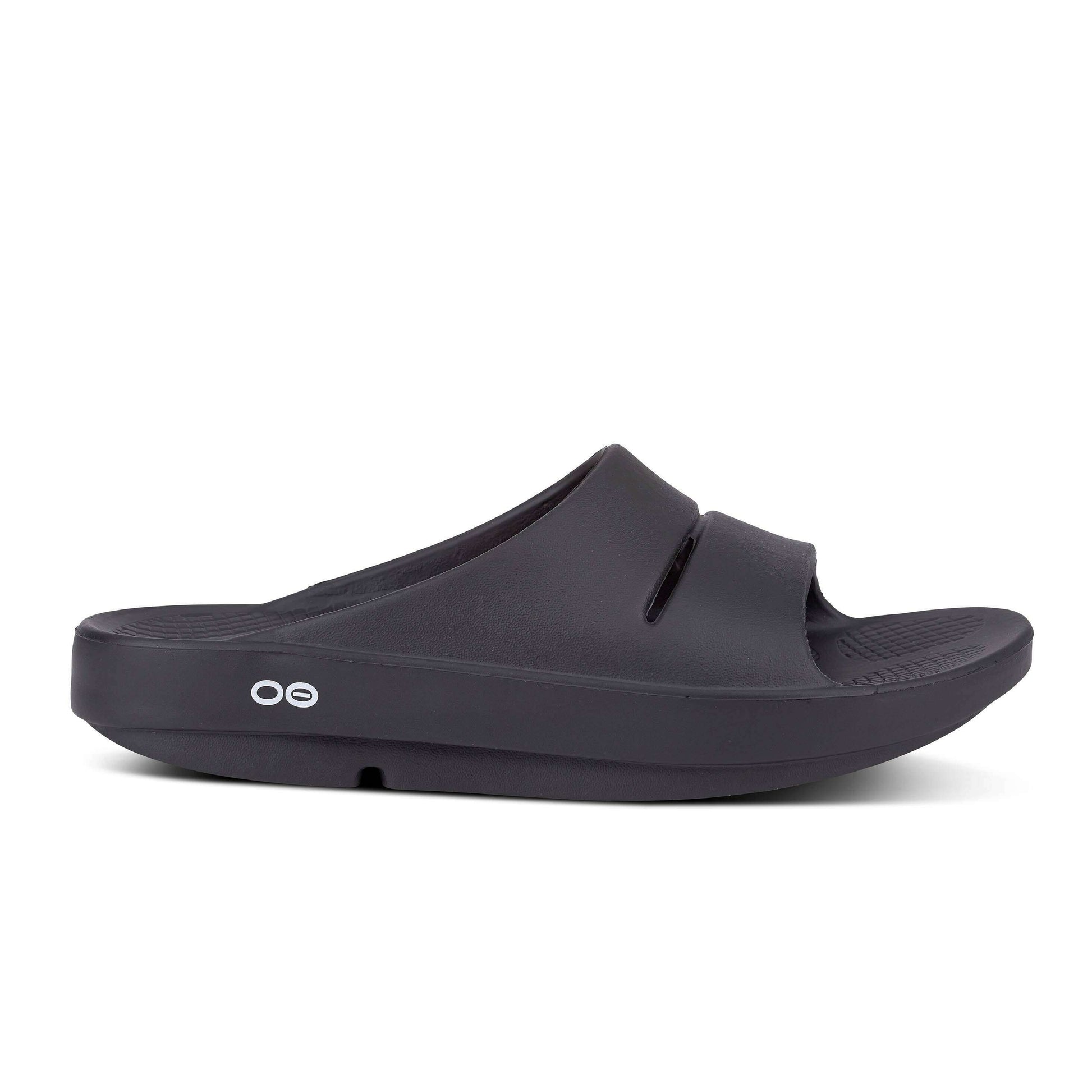 OOFOS - OOAHH - Black, Sandals, OOFOS, Plum Bottom