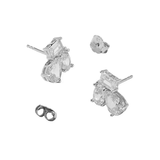 SAHIRA- PAMELA-STUD-SILVER
