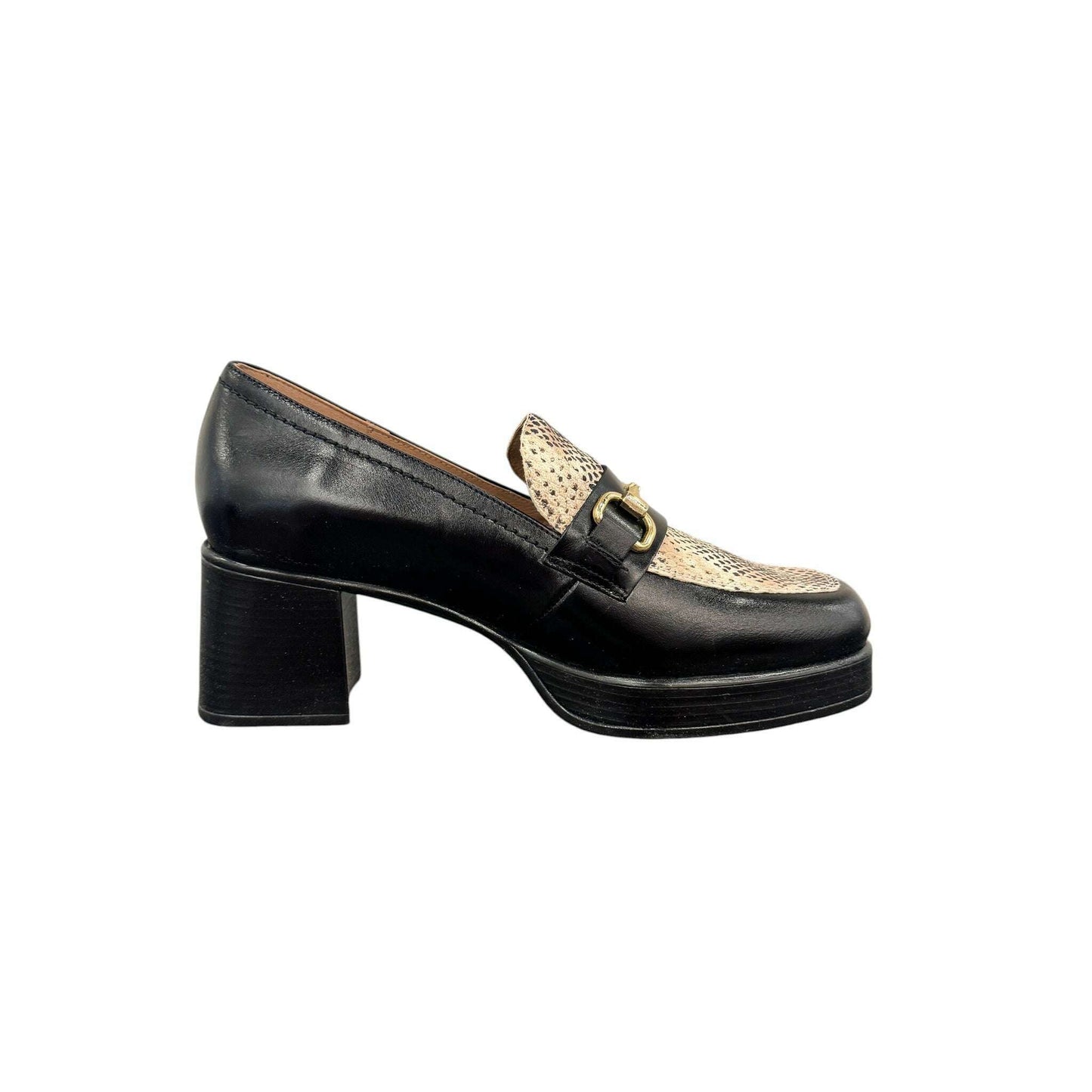 PIE SANTO 265496 Heel Loafer, Loafers, lalisa, Plum Bottom