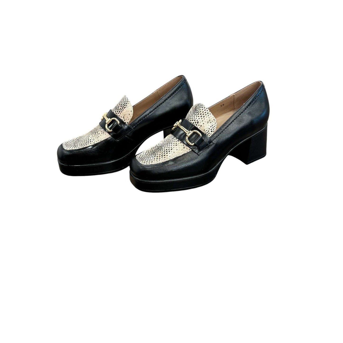 PIE SANTO 265496 Heel Loafer, Loafers, lalisa, Plum Bottom