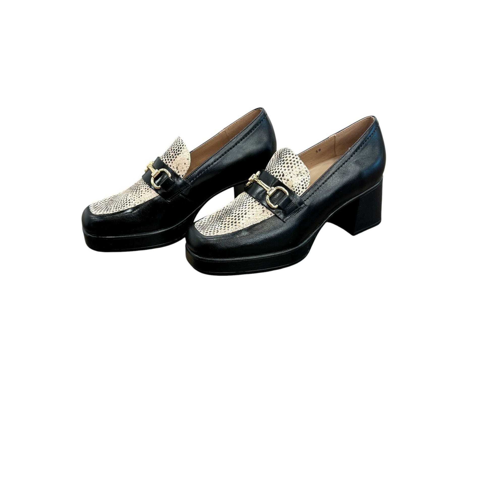 PIE SANTO 265496 Heel Loafer, Loafers, lalisa, Plum Bottom