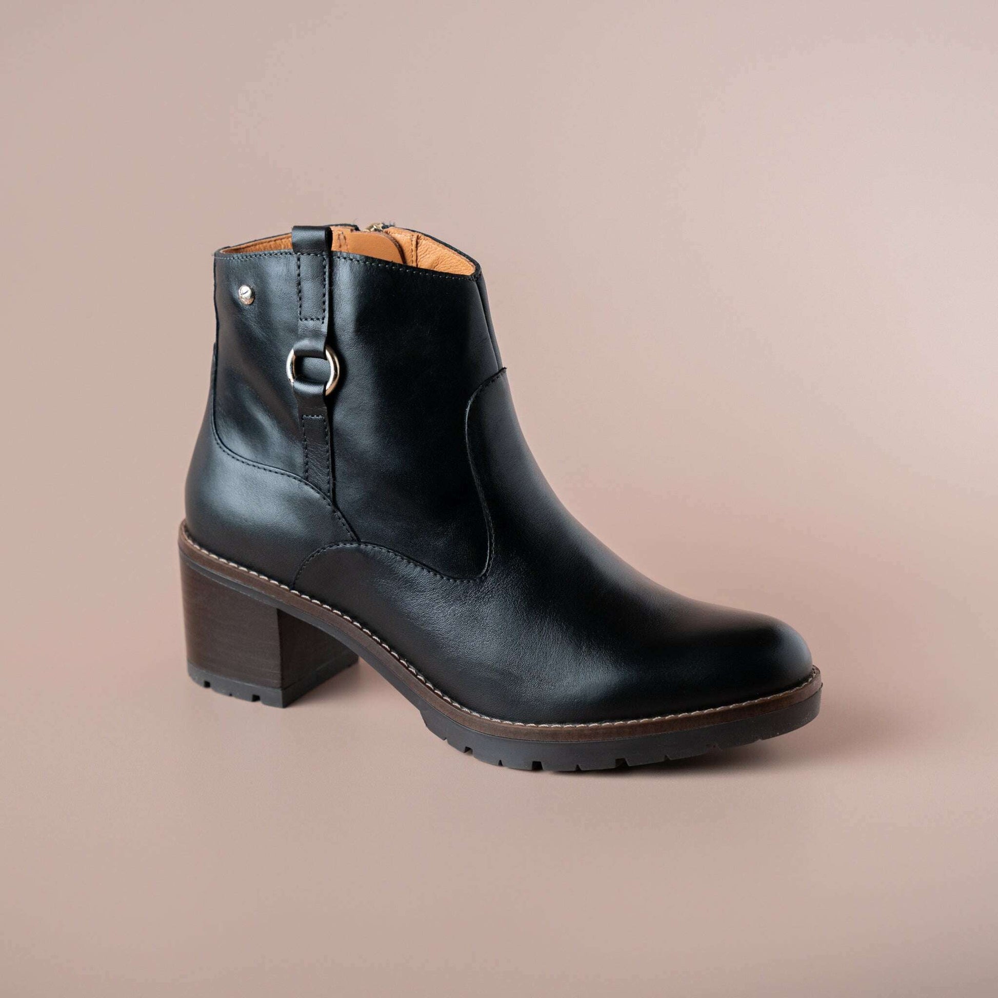 Pikolinos -  Llanes Ankle Boot, Boots, Pikolinos, Plum Bottom