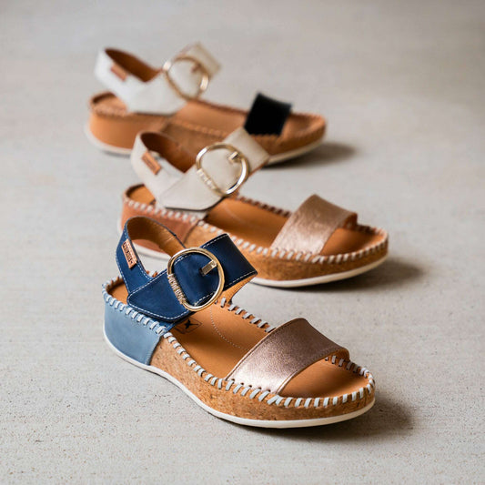 PIKOLINOS - Marina, Sandals, Pikolinos, Plum Bottom