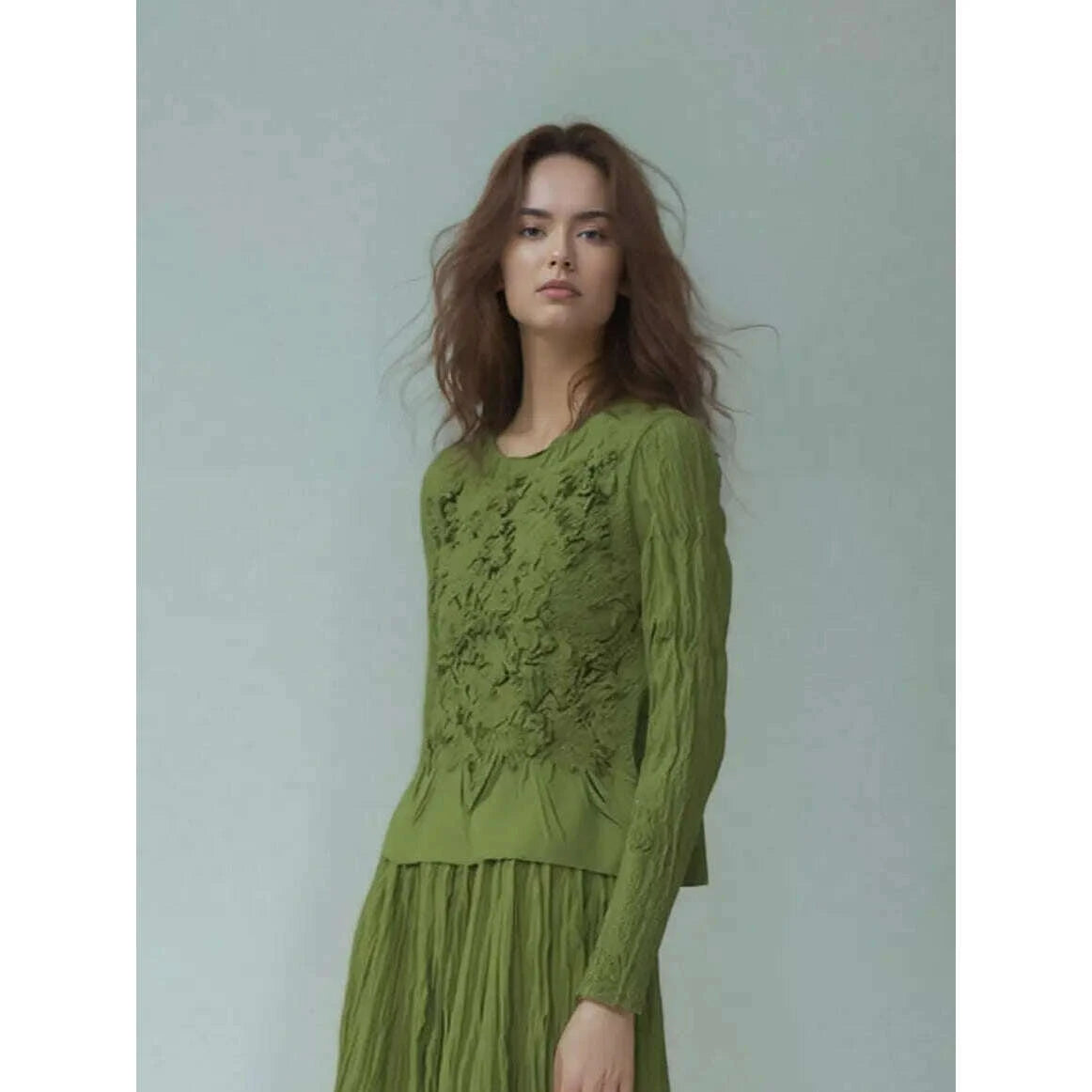 ellyndale--pleated-3d-flower-blouse-in-greenclothingellyndale-company-llcplum-bottom-34528416