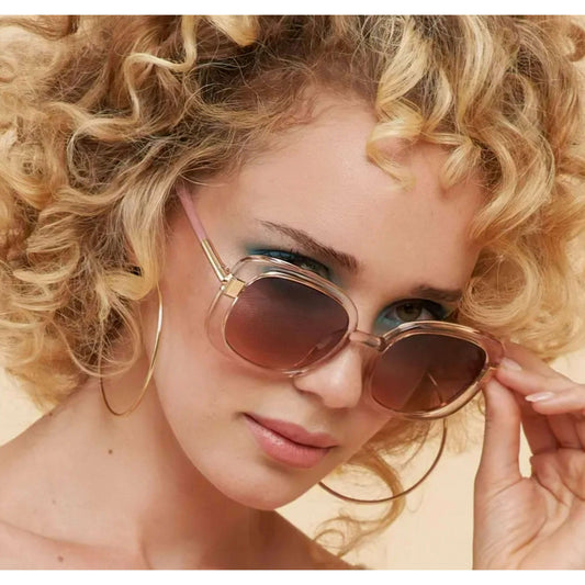 Powder Designs - Luxe Sutton Sunglasses - Rose, ACCESSORIES, POWDER DESIGN, Plum Bottom