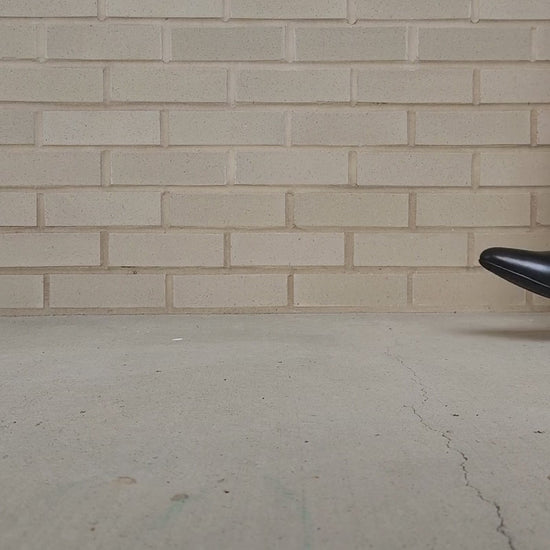 Black leather high heel ankle boot video