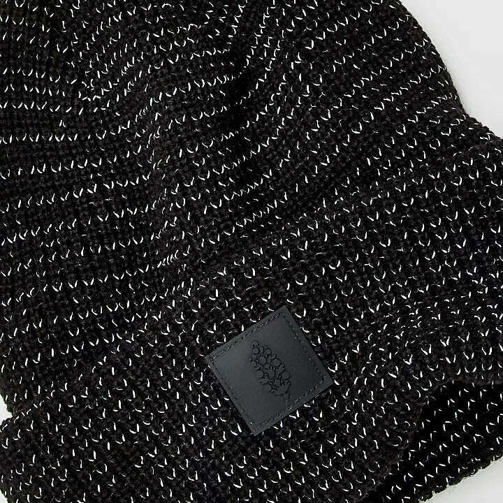 FREE PEOPLE - Let's Race Fleece Lined Beanie - Black, ACCESSORIES, Free People, Plum Bottom