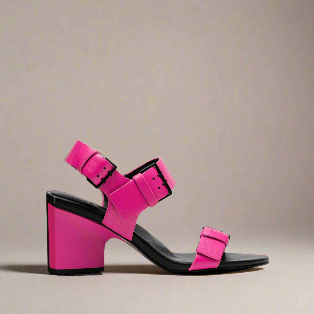 4CCCCEES - MIRROR SENARY - Fuschia*, Sandals, 4CCCCEES, Plum Bottom