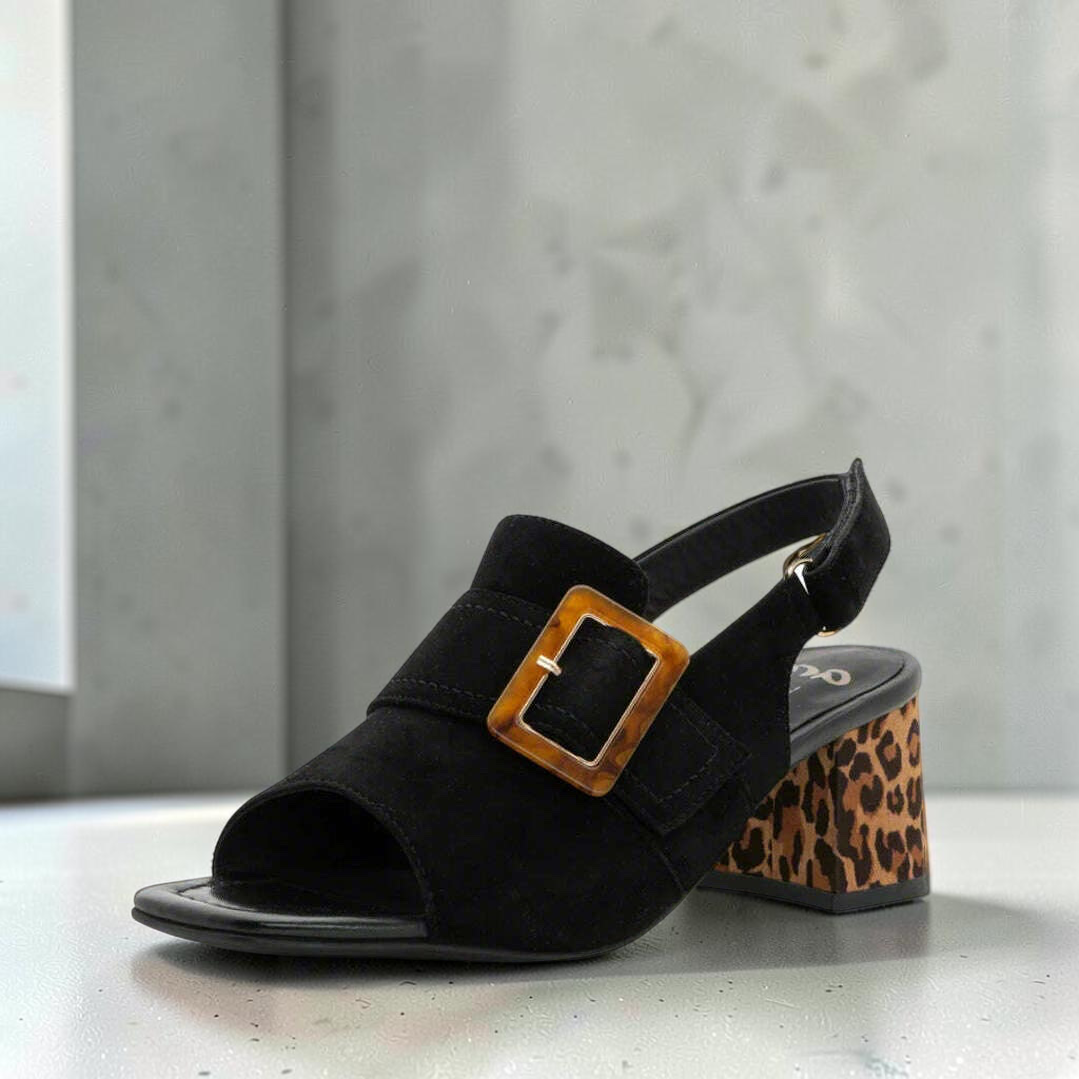 ARA Bruges Heeled Sandal, Sandals, Ara, Plum Bottom