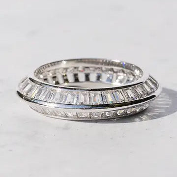 NATIVE GEM Razor Edge Ring Sterling Silver