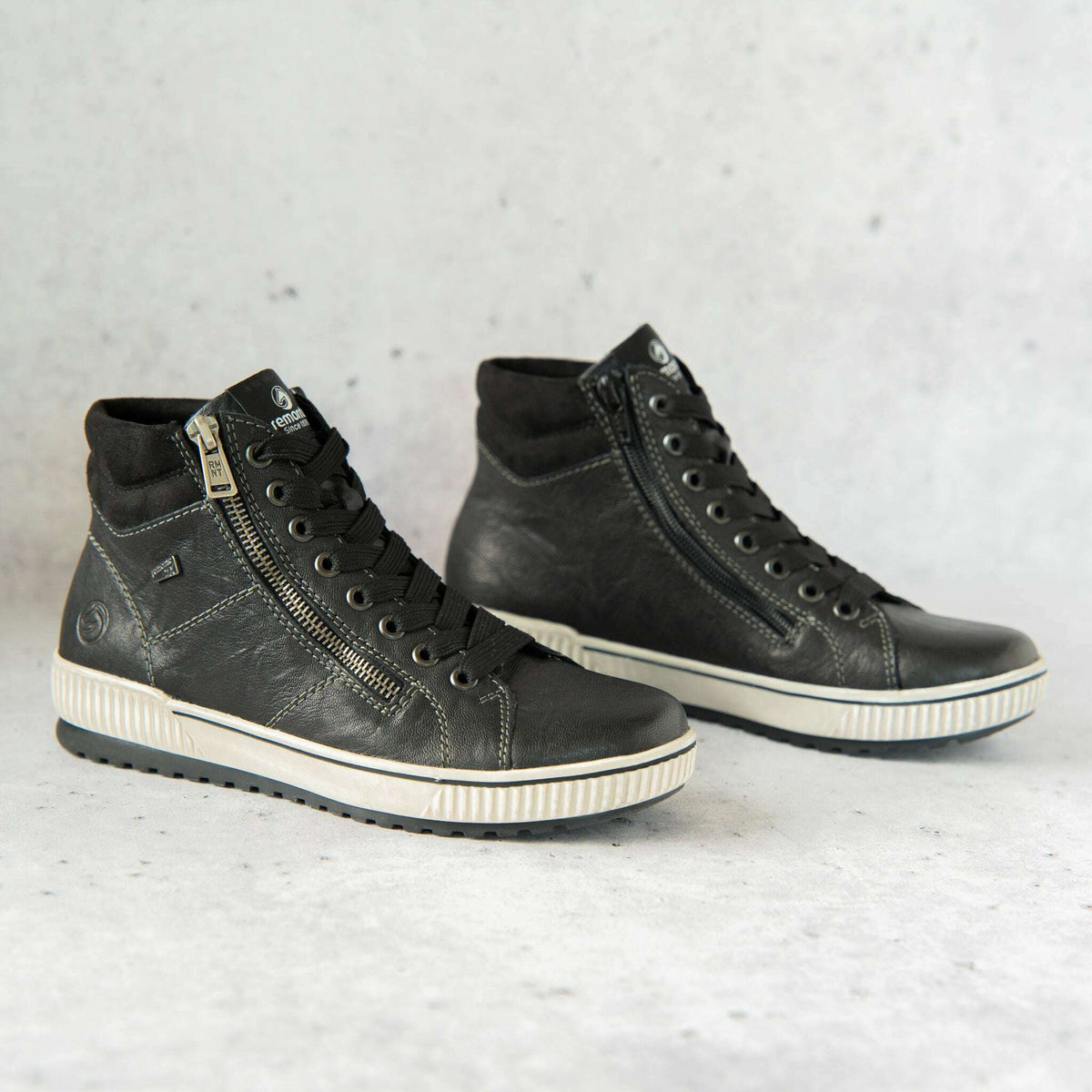 REMONTE D0772-01 High Top Sneaker, Sneakers, Remonte, Plum Bottom
