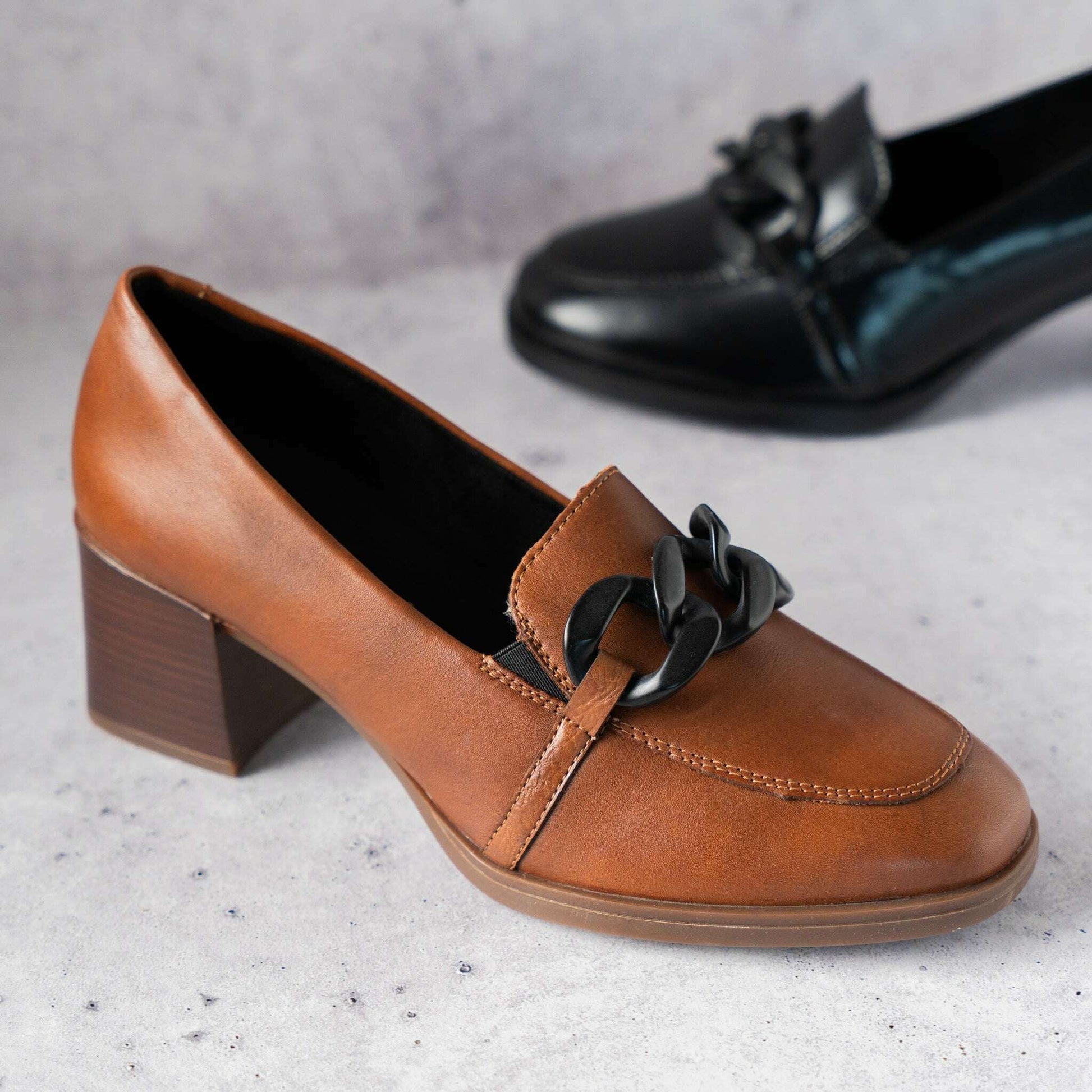 Remonte - D0V00, Loafers, Remonte, Plum Bottom