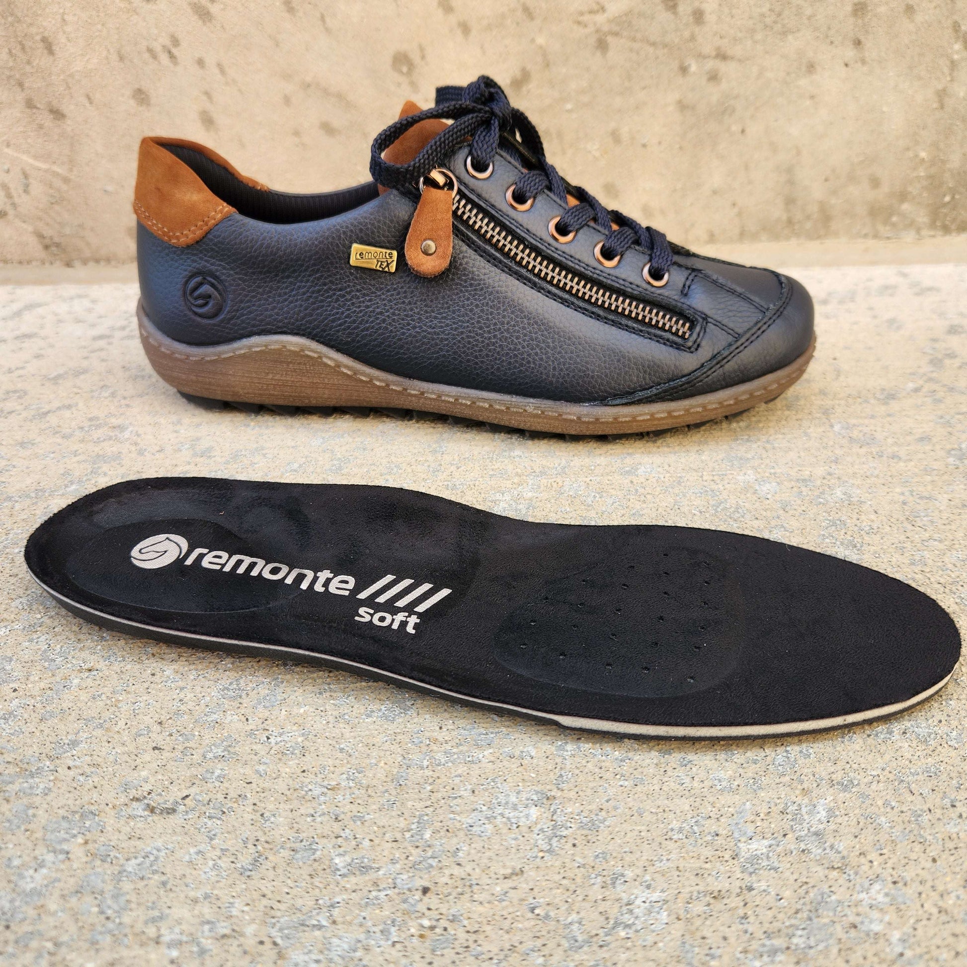 Remonte -  R1402 Navy, sneakers, Remonte, Plum Bottom