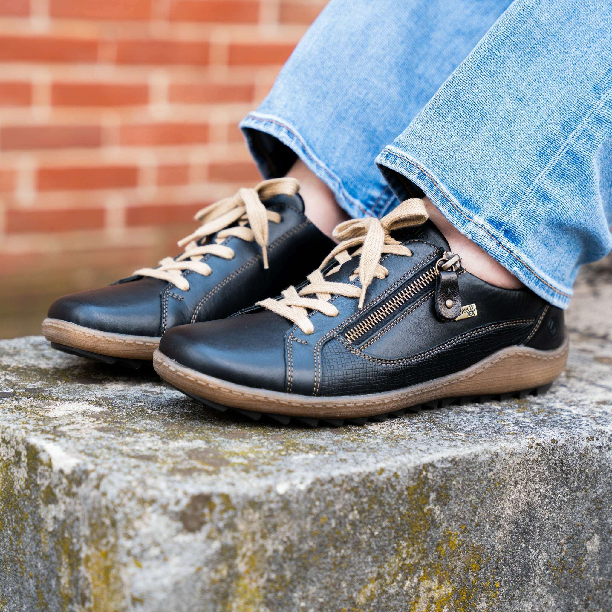 Remonte R1440 REMONTE R1440-03 Sneaker | Plum Bottom