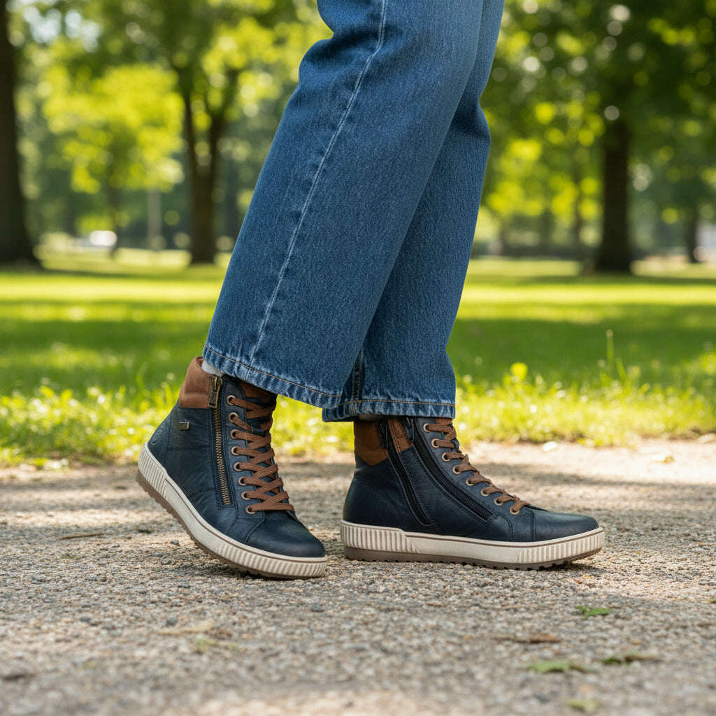 REMONTE D0772-16 Sneaker, Sneakers, Remonte, Plum Bottom