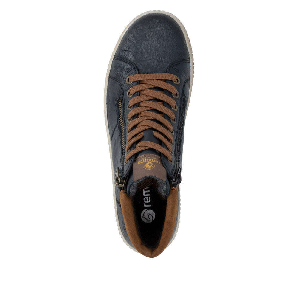 REMONTE D0772-16 Sneaker, Sneakers, Remonte, Plum Bottom