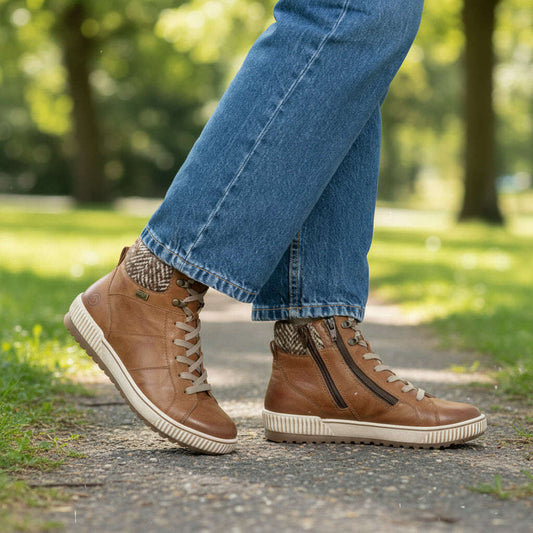 REMONTE D0784-22, Boots, Remonte, Plum Bottom