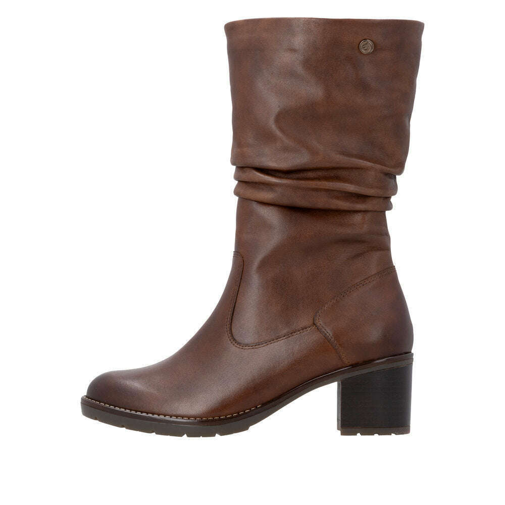 REMONTE D2A79 Midcalf Boot, Boots, Remonte, Plum Bottom