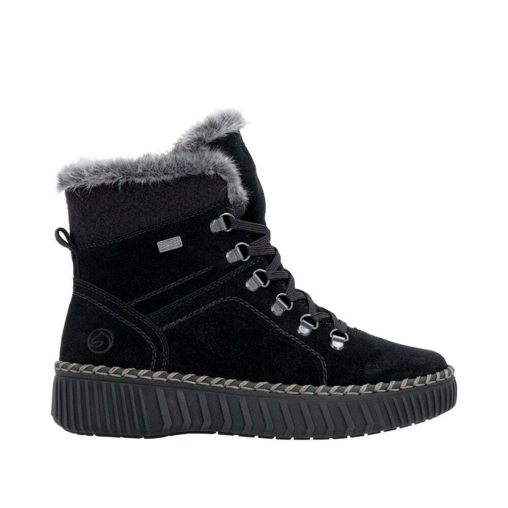 REMONTE D4A70 Winter Boot, Boots, Remonte, Plum Bottom