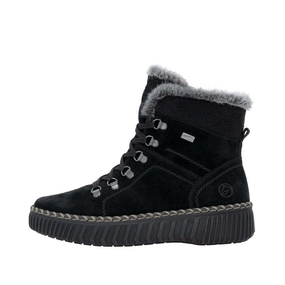 REMONTE D4A70 Winter Boot, Boots, Remonte, Plum Bottom