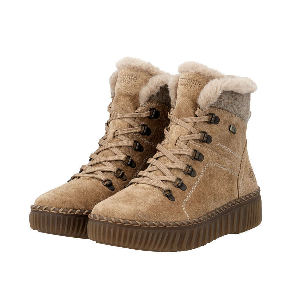 REMONTE D4A70 Winter Boot, Boots, Remonte, Plum Bottom