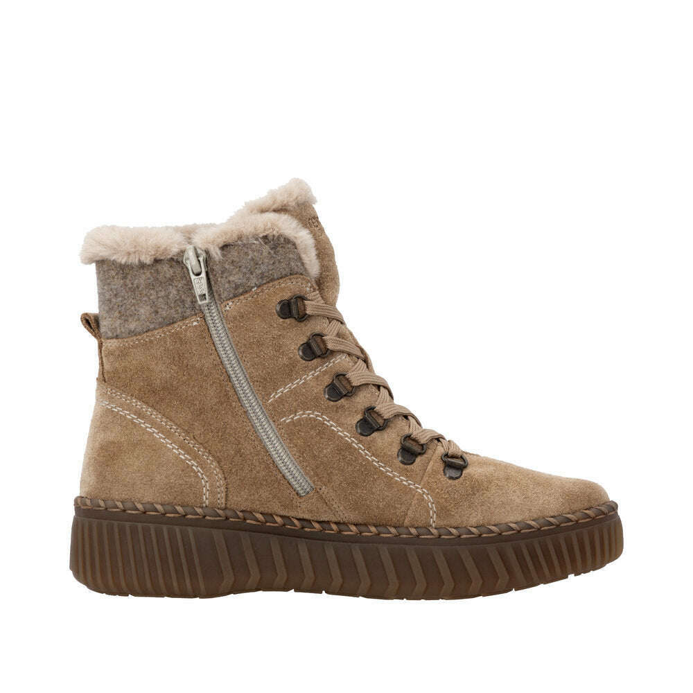REMONTE D4A70 Winter Boot, Boots, Remonte, Plum Bottom