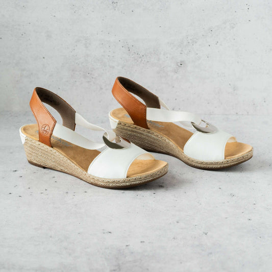 Rieker - 624H6, Sandals, Rieker, Plum Bottom