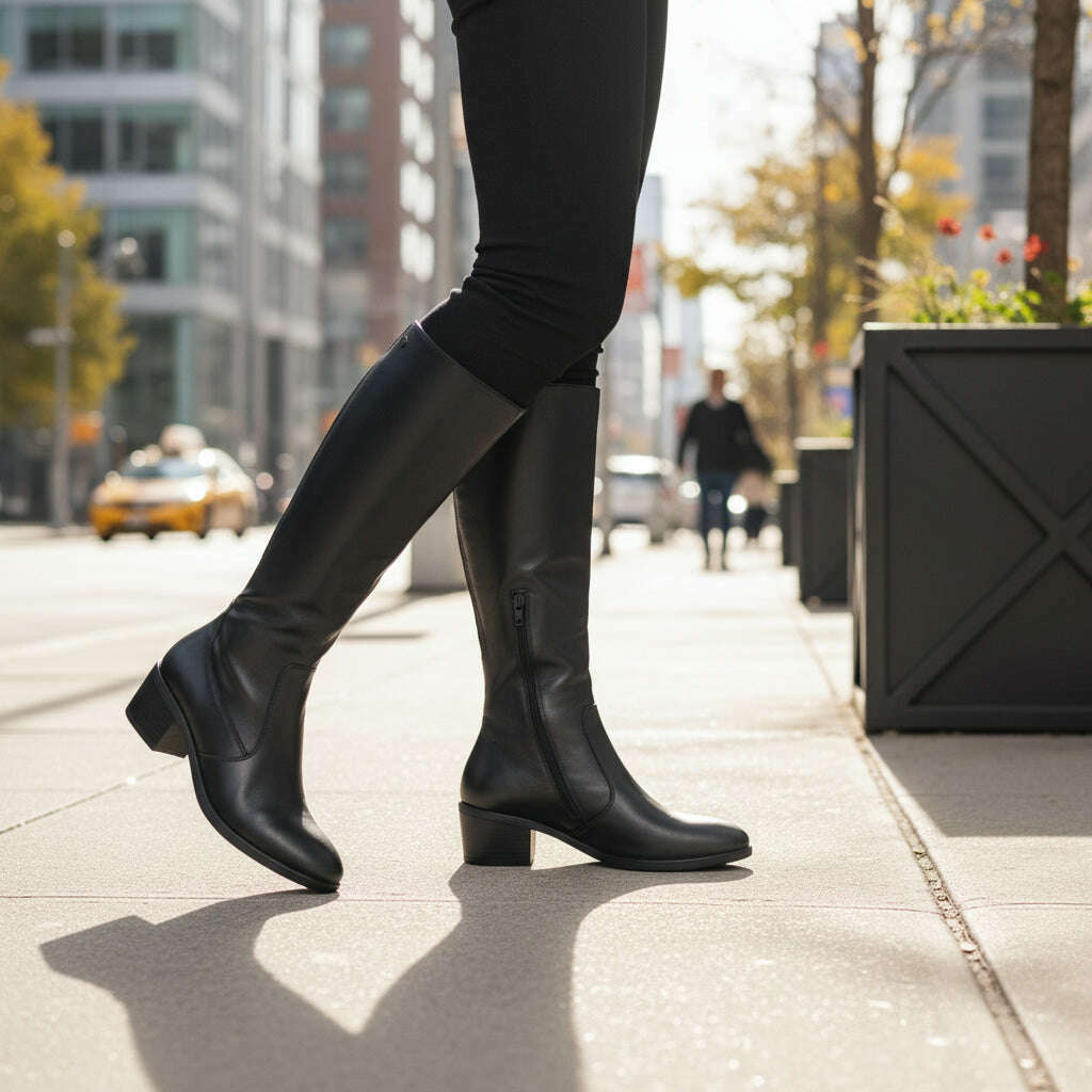 Rieker 73955 Tall Boot, Boots, Rieker, Plum Bottom
