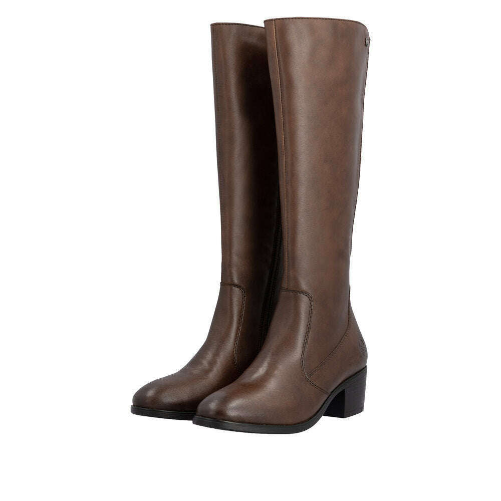 Rieker 73955 Tall Boot, Boots, Rieker, Plum Bottom