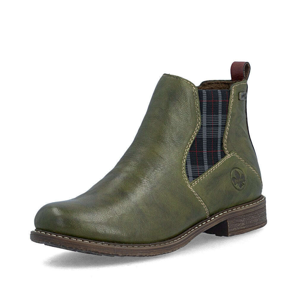 Rieker 74860 Chelsea Boot, Boots, Rieker, Plum Bottom