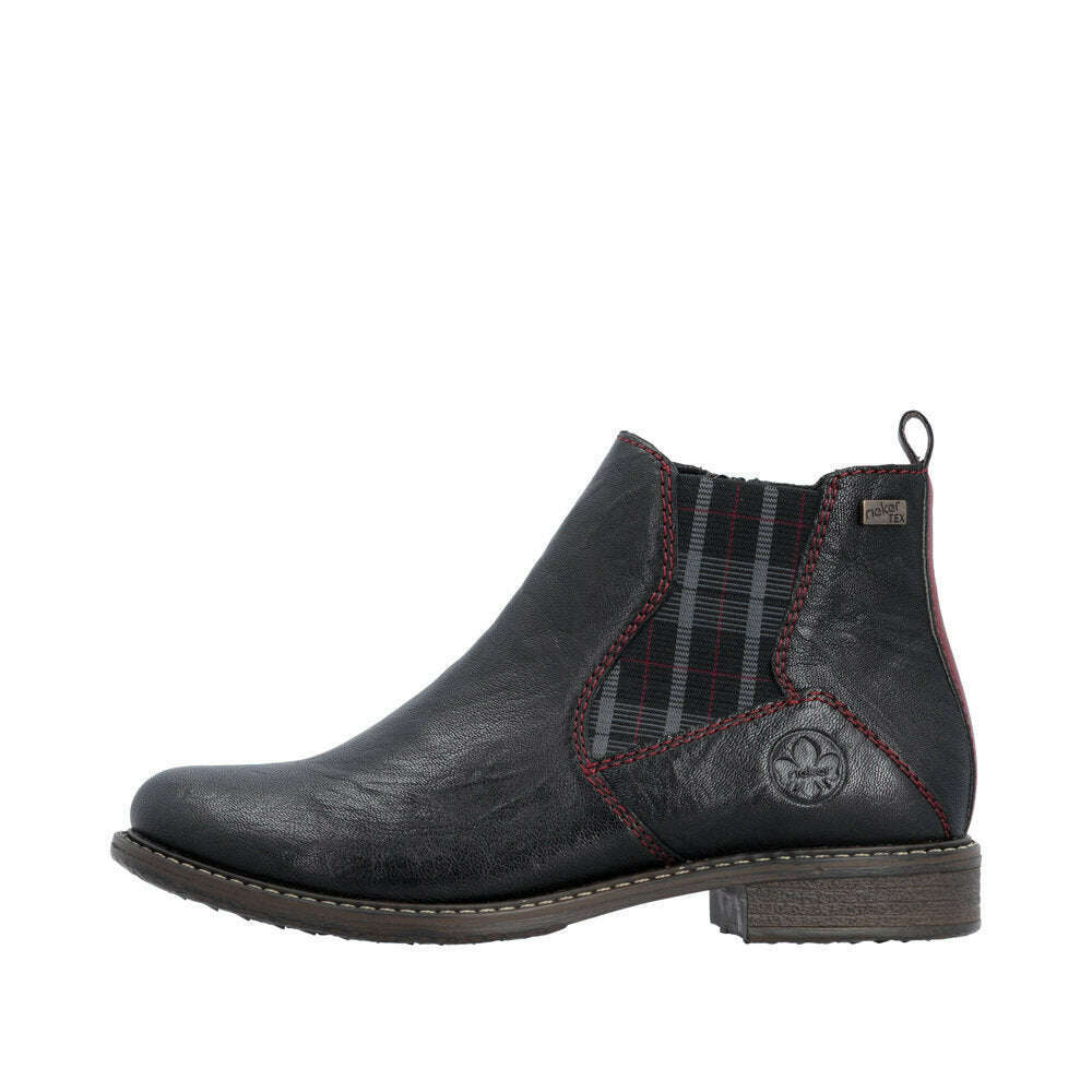 Rieker 74860 Chelsea Boot, Boots, Rieker, Plum Bottom